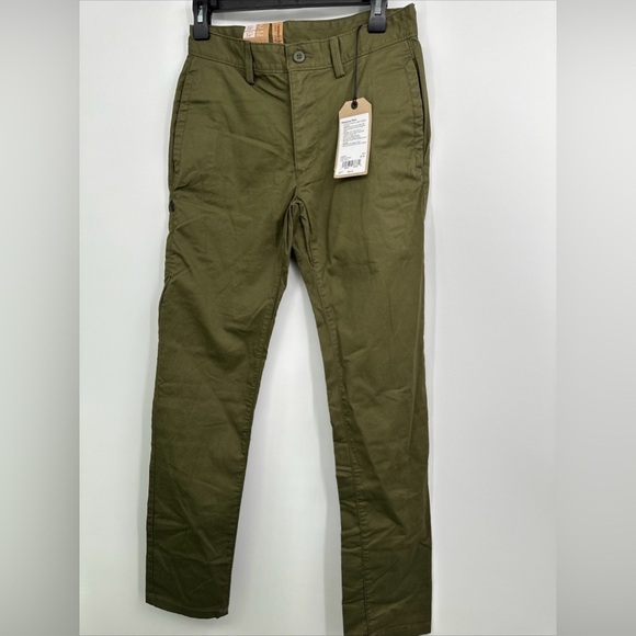 NWT Prana Westover Pants Mens Green Straight Slim Tapered Hiking Stretch 28x34 - Picture 5 of 10